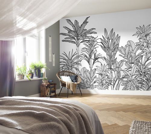 Komar Savanna Intisse Papier Peint 350x250cm 7 bandes interieur | Yourdecoration.fr