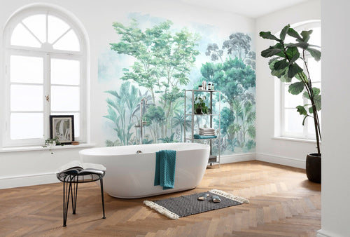 Komar Silva Intisse Papier Peint 350x250cm 7 bandes interieur | Yourdecoration.fr