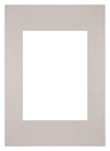 Passe Partout 20x28cm Carton Gris Graniet Bord Droit De Face | Yourdecoration.fr