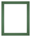 Passe Partout 24x30cm Carton Vert Foret Bord 4cm Droit De Face | Yourdecoration.fr