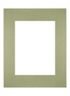 Passe Partout 28x35cm Carton Vert Menthe Bord Droit De Face | Yourdecoration.fr