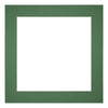 Passe Partout 50x50cm Carton Vert Foret Bord 5cm Droit De Face | Yourdecoration.fr