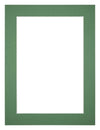 Passe Partout 60x80cm Carton Vert Foret Bord 4cm Droit De Face | Yourdecoration.fr