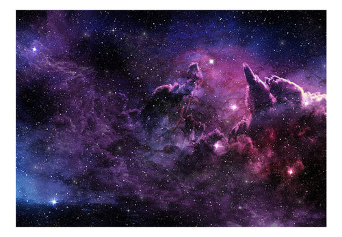 Papier Peint - Purple Nebula - Intissé