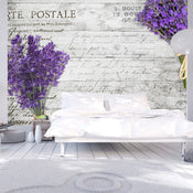 Papier Peint - Lavender Postcard - Intissé