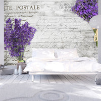 Papier Peint - Lavender Postcard - Intissé