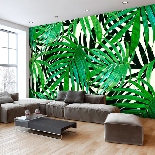 Papier Peint - Tropical Leaves - Intissé