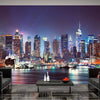 Papier Peint - Night in New York City 350x245cm - Intissé