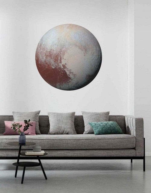 Komar Pluto Papier Peint 125x125cm Rond ambiance | Yourdecoration.fr