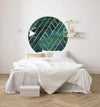 Komar Jade Papier Peint 125x125cm Rond ambiance | Yourdecoration.fr