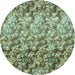Komar Greenery Papier Peint 125x125cm Rond | Yourdecoration.fr