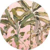 Komar Botany Papier Peint 125x125cm Rond | Yourdecoration.fr