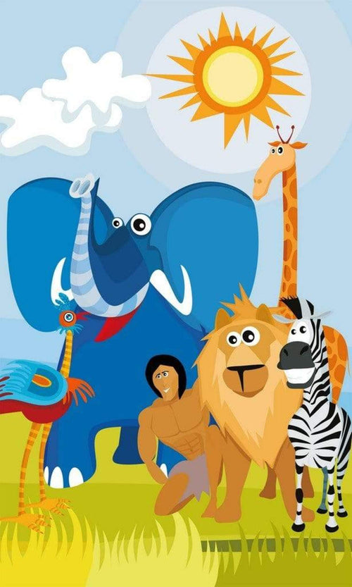 Dimex Africa Animals Papier Peint 150x250cm 2 bandes | Yourdecoration.fr