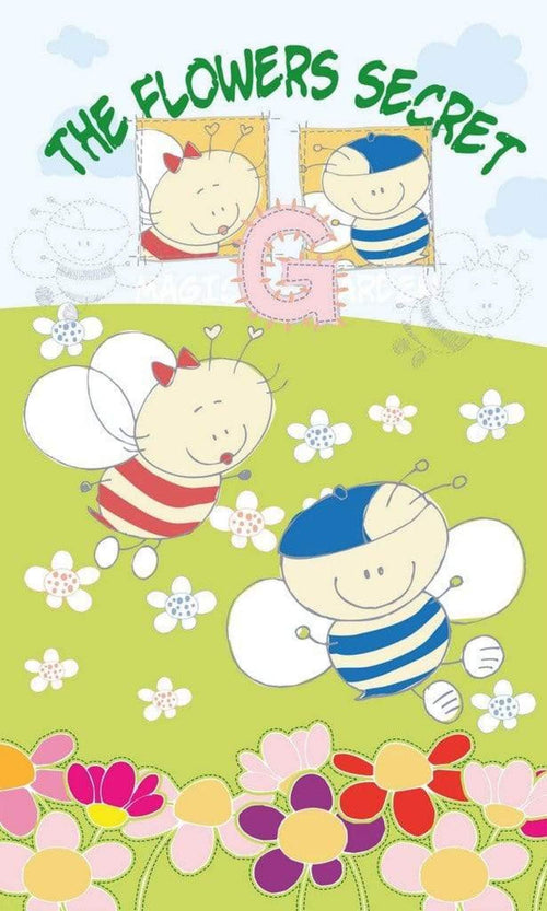 Dimex Baby Bees Papier Peint 150x250cm 2 bandes | Yourdecoration.fr