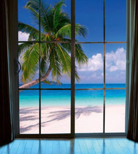 Dimex Beach Window View Papier Peint 225x250cm 3 bandes | Yourdecoration.fr
