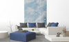Dimex Blue Clouds Abstract Papier Peint 150x250cm 2 bandes ambiance | Yourdecoration.fr