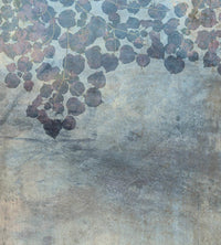 Dimex Blue Leaves Abstract Papier Peint 225x250cm 3 bandes | Yourdecoration.fr