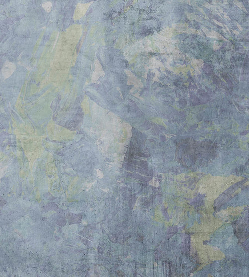 Dimex Blue Painting Abstract Papier Peint 225x250cm 3 bandes | Yourdecoration.fr