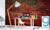 Dimex Brick Wall Papier Peint 375x250cm 5 bandes ambiance | Yourdecoration.fr