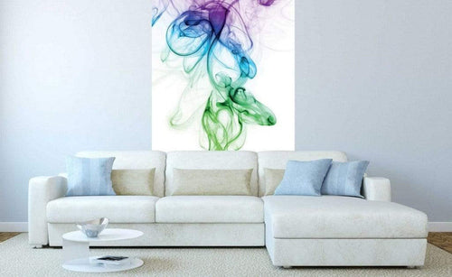 Dimex Cold Smoke Papier Peint 150x250cm 2 bandes ambiance | Yourdecoration.fr