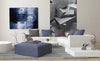 Dimex Concrete Cubes Papier Peint 150x250cm 2 bandes ambiance | Yourdecoration.fr