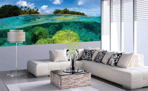 Dimex Coral Reef Papier Peint 375x150cm 5 bandes ambiance | Yourdecoration.fr