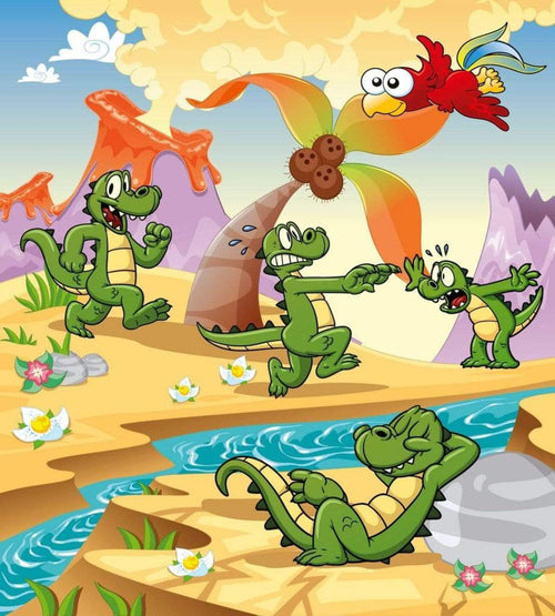 Dimex Crocodiles Papier Peint 225x250cm 3 bandes | Yourdecoration.fr