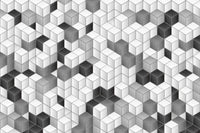 Dimex Cube Blocks Papier Peint 375x250cm 5 bandes | Yourdecoration.fr