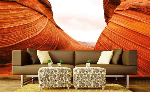 Dimex Desert Papier Peint 375x250cm 5 bandes ambiance | Yourdecoration.fr