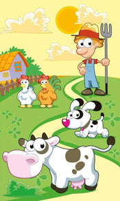 Dimex Farm Papier Peint 150x250cm 2 bandes | Yourdecoration.fr