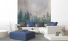 Dimex Forest Abstract Papier Peint 225x250cm 3 bandes ambiance | Yourdecoration.fr