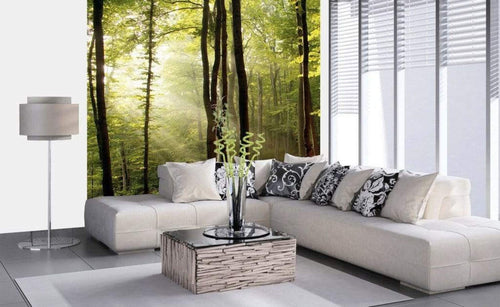 Dimex Forest Papier Peint 225x250cm 3 bandes ambiance | Yourdecoration.fr