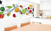 Dimex Fruits in Water Papier Peint 375x150cm 5 bandes ambiance | Yourdecoration.fr