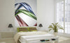 Dimex Glossy Wave Papier Peint 150x250cm 2 bandes ambiance | Yourdecoration.fr