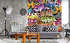 Dimex Graffiti Art Papier Peint 225x250cm 3 bandes ambiance | Yourdecoration.fr