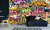 Dimex Graffiti Art Papier Peint 375x250cm 5 bandes ambiance | Yourdecoration.fr
