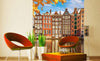 Dimex Houses in Amsterdam Papier Peint 225x250cm 3 bandes ambiance | Yourdecoration.fr