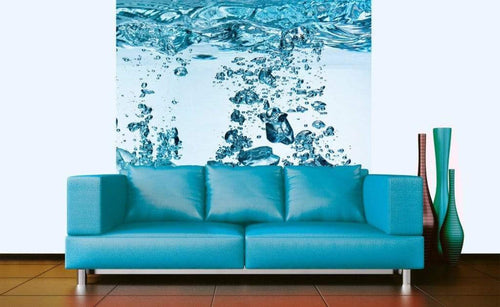Dimex Ice Cubes Papier Peint 225x250cm 3 bandes ambiance | Yourdecoration.fr