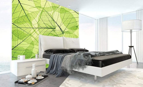 Dimex Leaf Veins Papier Peint 225x250cm 3 bandes ambiance | Yourdecoration.fr