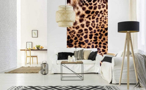 Dimex Leopard Skin Papier Peint 150x250cm 2 bandes ambiance | Yourdecoration.fr