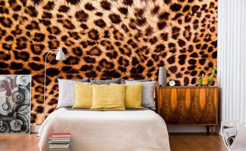 Dimex Leopard Skin Papier Peint 375x250cm 5 bandes ambiance | Yourdecoration.fr