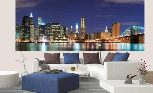 Dimex Manhattan Papier Peint 375x150cm 5 bandes ambiance | Yourdecoration.fr