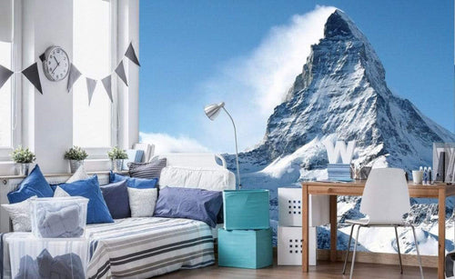 Dimex Matterhorn Papier Peint 375x250cm 5 bandes ambiance | Yourdecoration.fr
