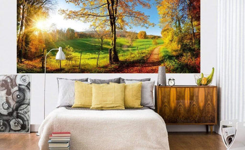Dimex Meadow Papier Peint 375x150cm 5 bandes ambiance | Yourdecoration.fr