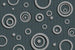 Dimex Metal Circles Papier Peint 375x250cm 5 bandes | Yourdecoration.fr