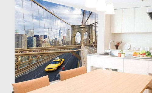 Dimex New York City Papier Peint 225x250cm 3 bandes ambiance | Yourdecoration.fr