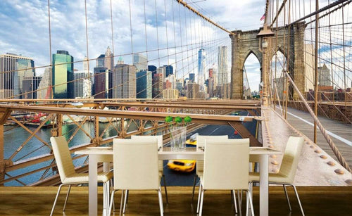 Dimex New York City Papier Peint 375x250cm 5 bandes ambiance | Yourdecoration.fr