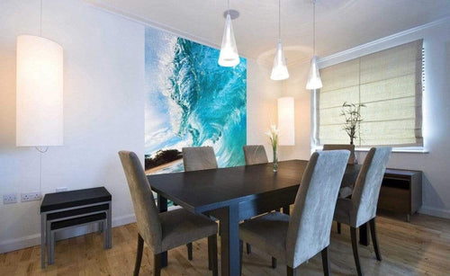 Dimex Ocean Wave Papier Peint 150x250cm 2 bandes ambiance | Yourdecoration.fr