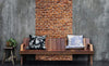 Dimex Old Brick Papier Peint 150x250cm 2 bandes ambiance | Yourdecoration.fr