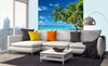 Dimex Paradise Beach Papier Peint 225x250cm 3 bandes ambiance | Yourdecoration.fr